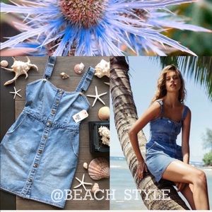 billabong jean dress